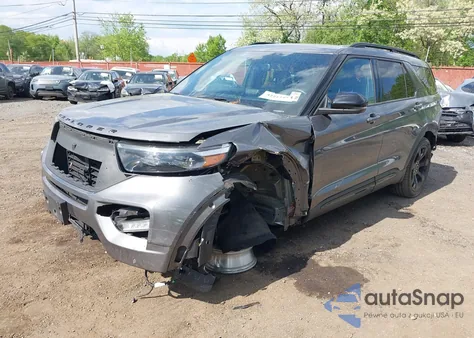 2022 Ford Explorer St from USA, damaged, VIN 1FM5K8GC8NGA88787